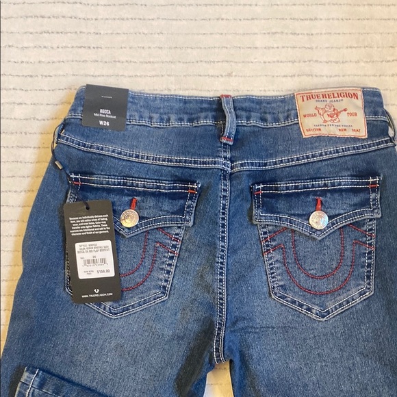 TRUE RELIGION.Classic Blue Women's Jeans - Picture 9 of 12